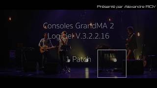Tutoriel GrandMA2 1 : Patch Profile
