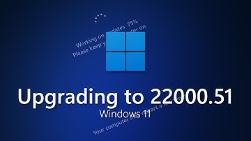 Windows 11 - Upgrading From the Leak (21996.1) to the Dev Ring Insider Preview (22000.51)