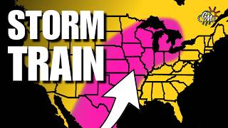 This STORM TRAIN Just CHANGED