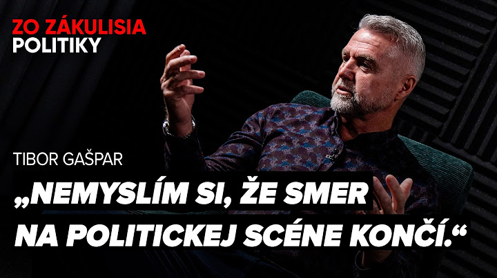 Gašpar: Smeráci podľa Matoviča ukradli 30 miliárd, my nevieme o jedinom eure