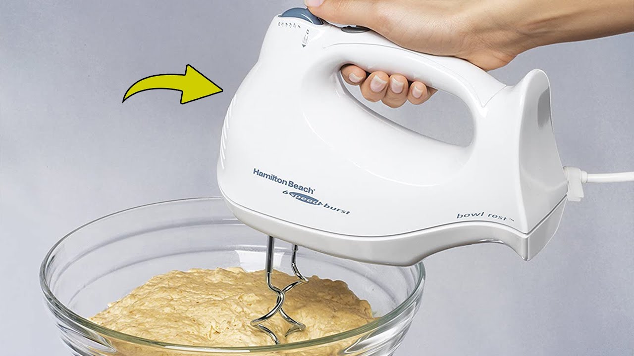 Hamilton Beach Soft Scrape Hand Mixer Review and Giveaway