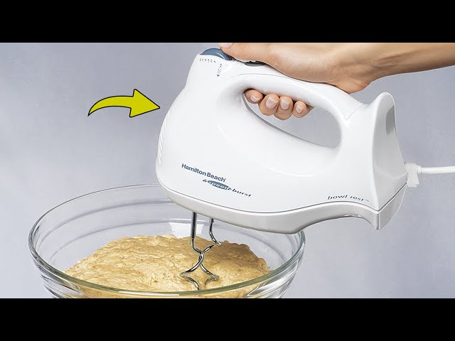 Hamilton Beach 6-Speed Electric Hand Mixer with Snap-On Storage