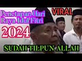 Viral  penetapan hari raya sudah tilpun allah