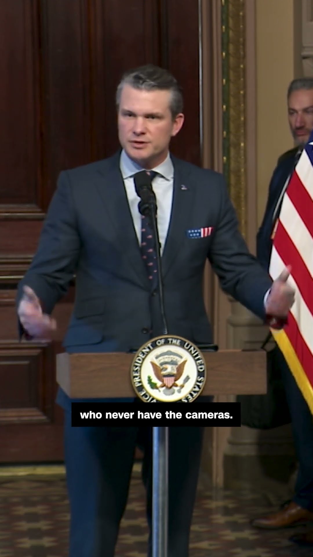 'We don't want to fight wars': Hegseth sends message after being sworn in