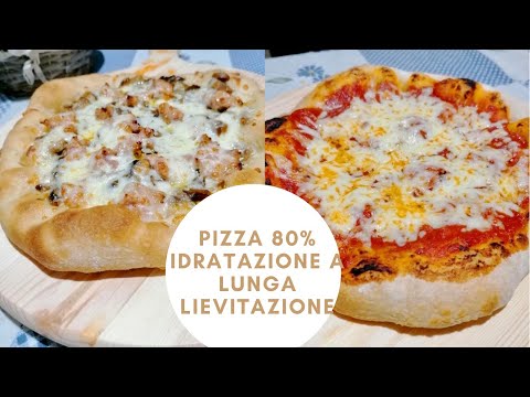 la pizza piÃ¹ buona e leggera del mondo - a lunga lievitazione 80% idratazione