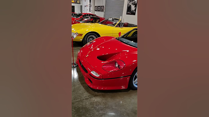 Did you know this about the legendary Ferrari F50?