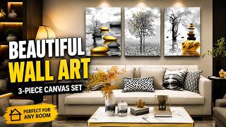 Beautiful Wall Art for Living Room Bedroom 3-Piece Canvas Wall Decor