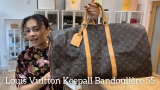 Louis Vuitton Keepall Bandoulière 55 Review 
