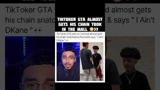 TikToker GTA chain almost snatched in the mall 😳 #shorts #foocommunity #lalogonebrazzy