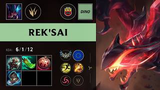 (FEC Dino) RekSai Jungle vs Lee Sin (FNC Razork) - EUW Challenger Patch 26.15
