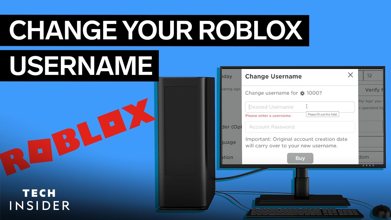 How To Change Your Roblox Username