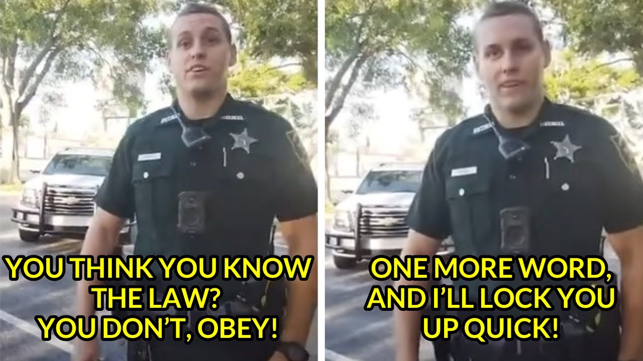 Refused ID to Deputies | Police Audit | Know Your Rights - YouTube
