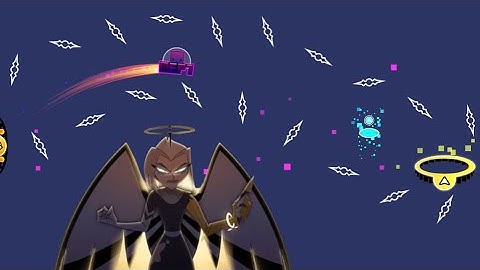 Gravity - Demon layout  by me - Geometry Dash