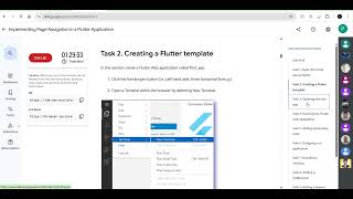 Implementing Page Navigation in a Flutter Application screenshot 3