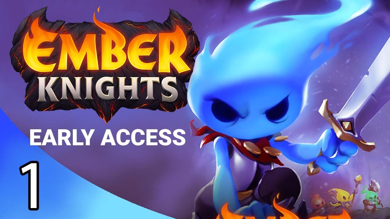 This Game has GORGEOUS Pixel Art [BLIND] - Ember Knights Let's Play Part 1