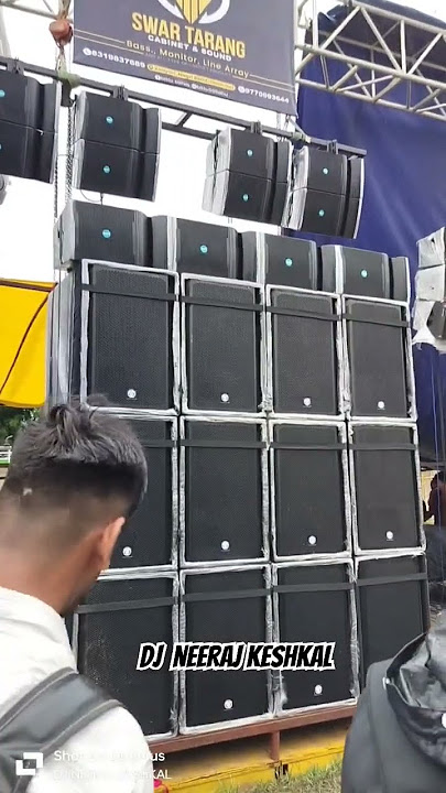 SWAR TARANG CABINET || SOUND CHECK 🔥 CREATIVE RAIPUR DJ EXPO 2024