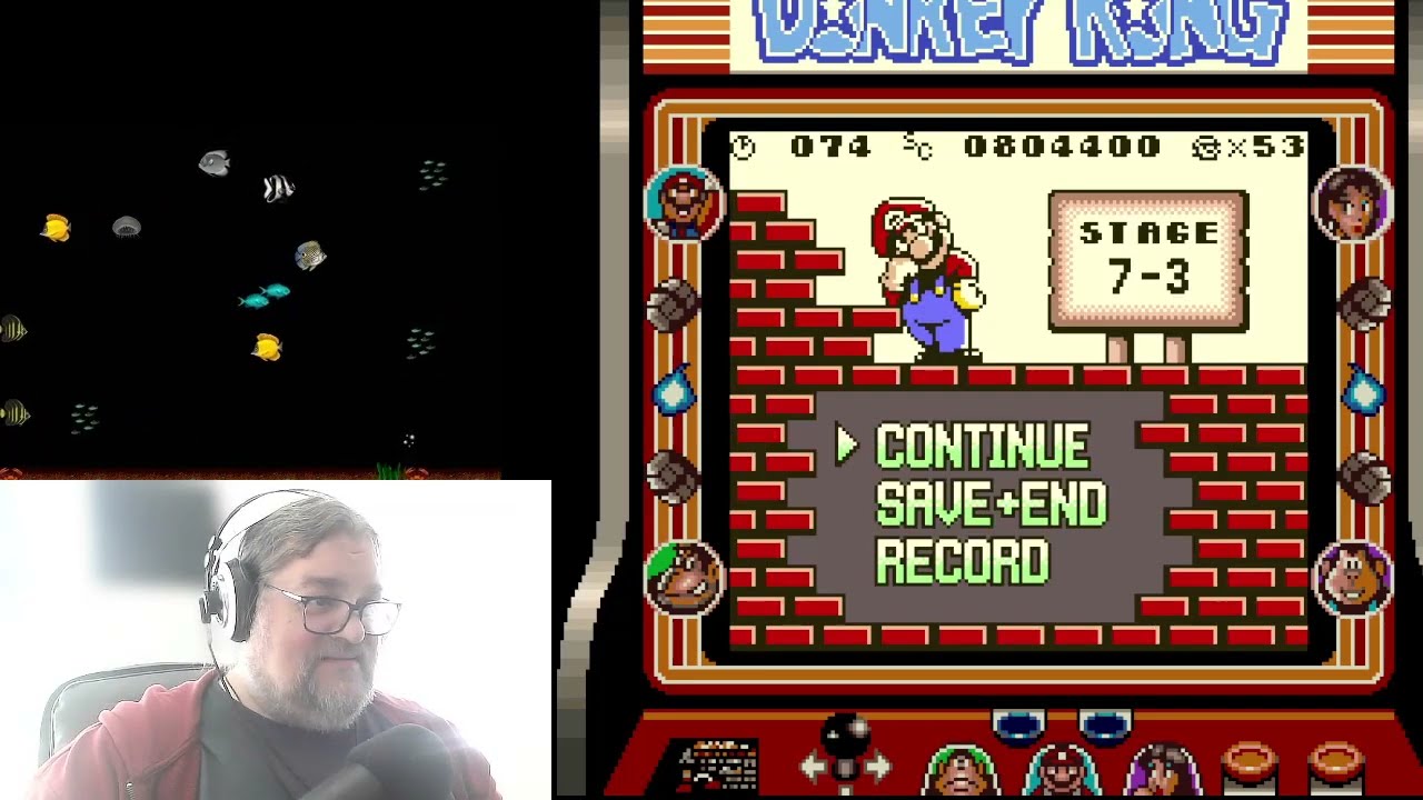 Twinbeard plays Donkey Kong 94 - 7-3