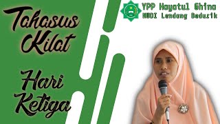 TAHASUS KILAT | Kitab Amsilatul Jadidah | Pembahasan Ketiga