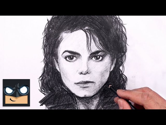 Heather Rooney Art — Drawing Michael Jackson