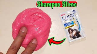 How to make slime with shampoo l How to make slime at home with shampoo l Slime ASMR