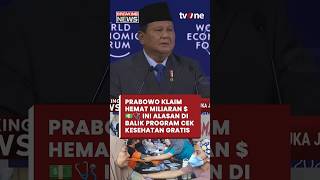 breaking News Cek Kesehatan Gratis  Bukan Populis Justru Hemat Triliunan Untuk Negara  Tvone