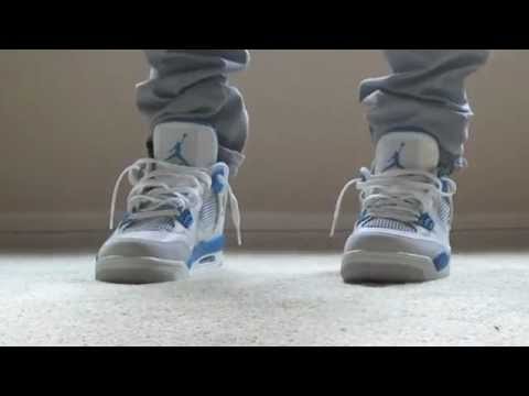Jordan 4 Military Blue On Feet Sale Up To 35 Discounts