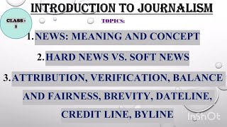 Introduction to Journalism from basics| Full detailed video| Class- 1 screenshot 4
