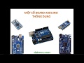 Một số board Arduino thông dụng