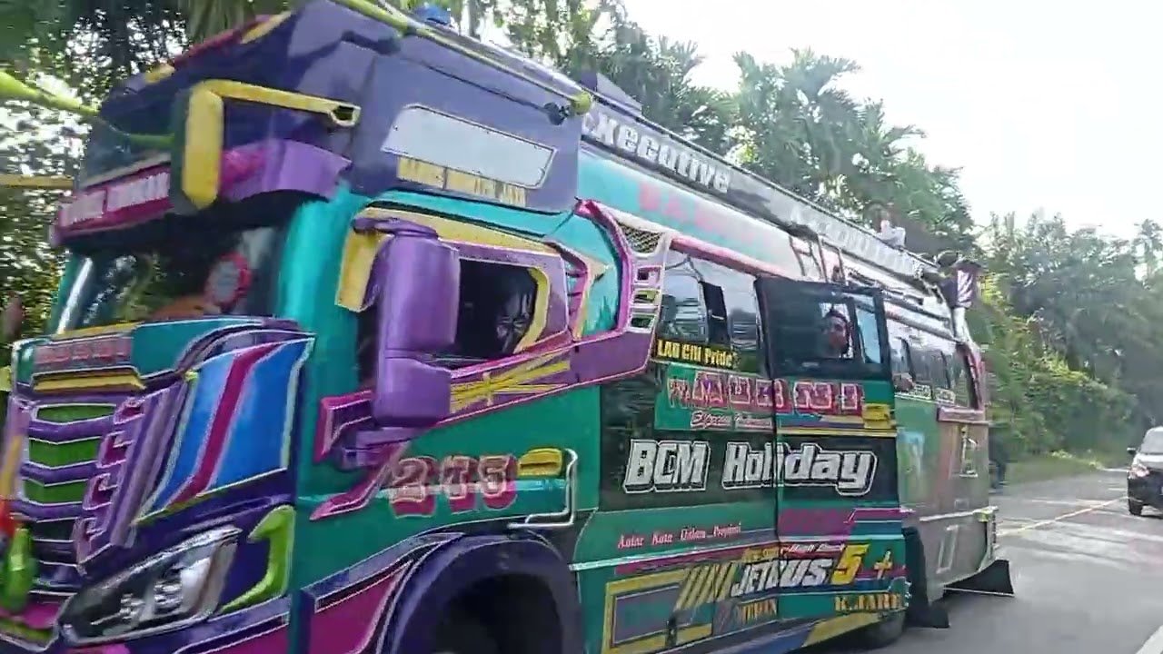 Kumpulan bus lintas tanah Karo #bustanahkaro 