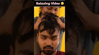 सरदर्द वाला हेड मसाज । सरदर्द से छुटकारा । ASMR Head Massage Shorts