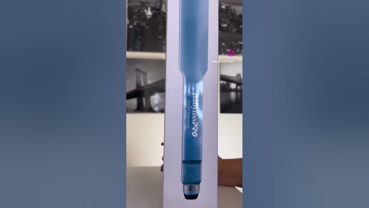 Unbox new babyliss pro flat iron youtube