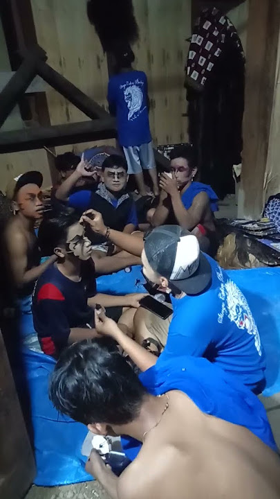 pemain rewo rewo singo Cokro Budoyo #barongankendal #dawangan_kendal #jarankepang #kasani