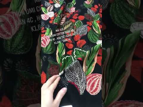 Video Mã A16 Vải thun Umi | Vải Hàn Xuất Dư SĐT: 0916279528 - youtube