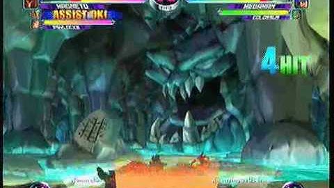 MvC2 Online (360): Brett (MSP) vs Anonymous Usar (Jug/MM/Col) 2 .:11.24.09:.