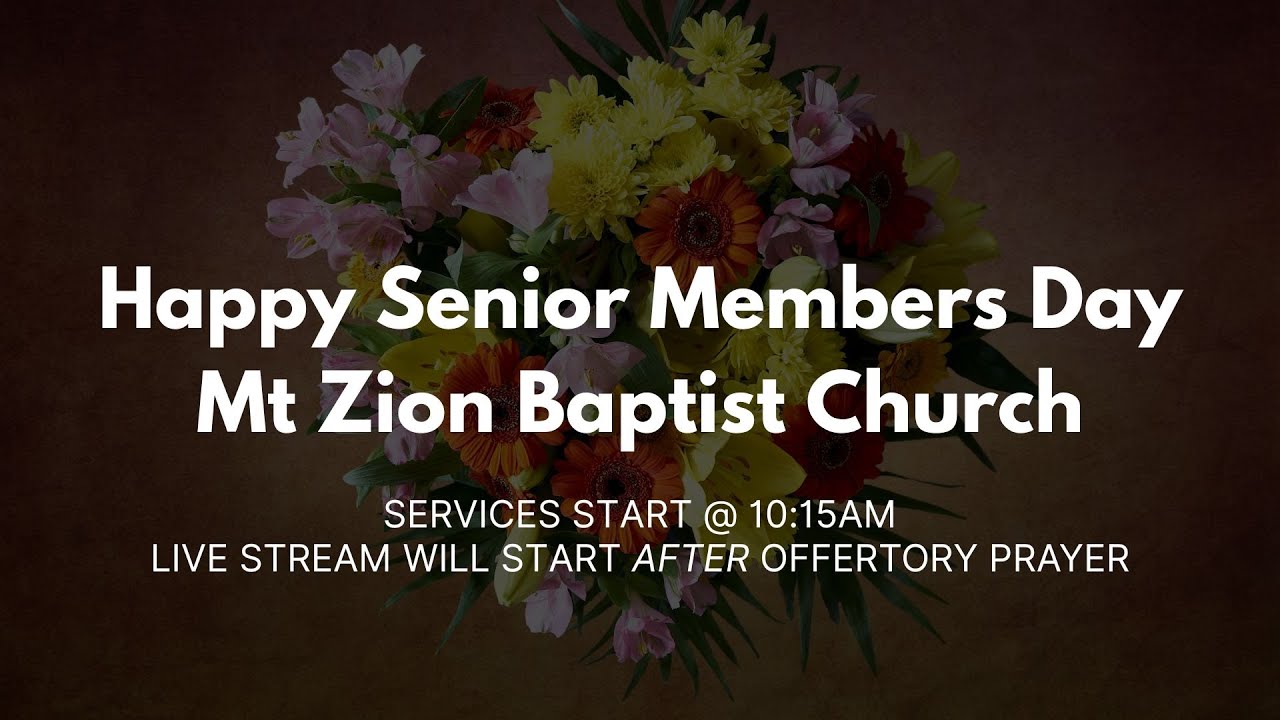 Sunday service at mt zion baptist church blythewood sc youtube