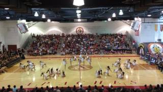 Arcadia High School Orchesis Dance Co. Homecoming Assembly 2016 West side