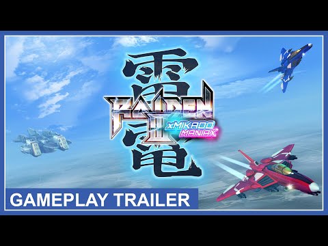 Raiden III x MIKADO MANIAX - Gameplay Trailer (PS4, PS5, Nintendo Switch, Xbox, PC)