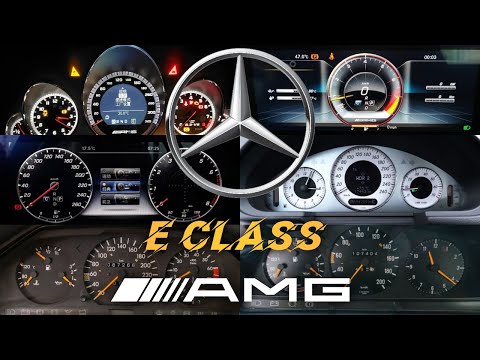 All Mercedes Benz E Class AMG(1963-2023) Acceleration battle 0-100|w110w115w123w124w210w211w212w213|