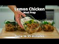 5 Quick Lemon Chicken Meals in 35 Minutes 🍋