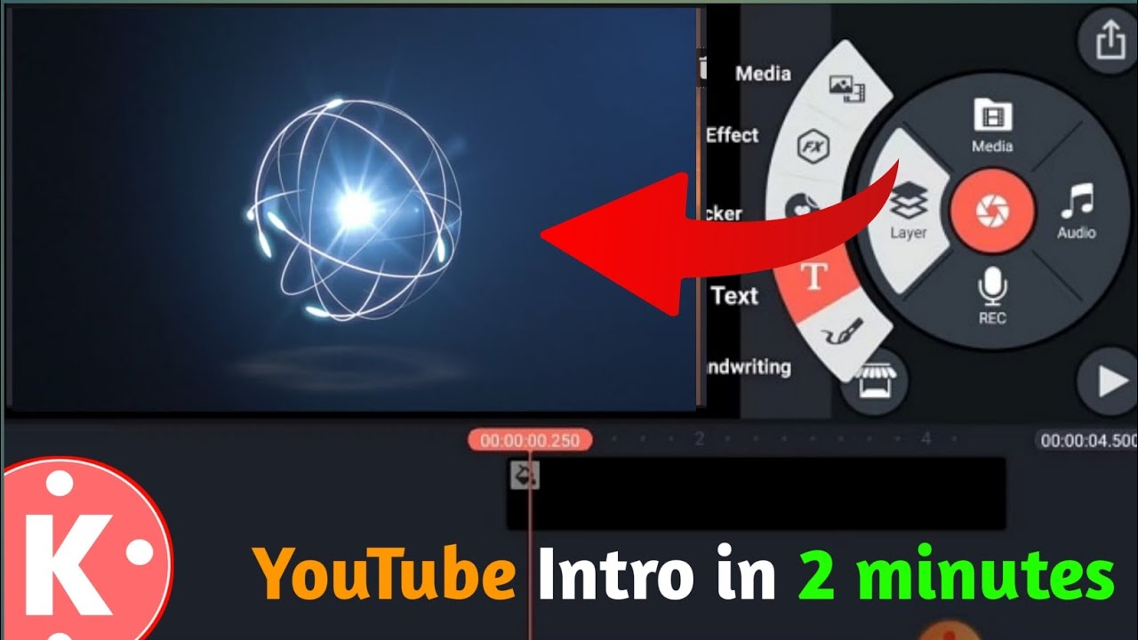 How to make YouTube intro || YouTube intro kaise banaye || tech search ...
