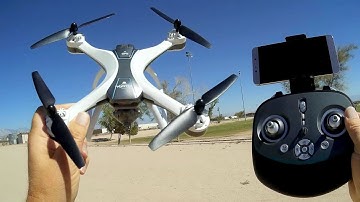 FX-8G Master GPS 1080p Full HD Follow Me Camera Drone Flight Test Review