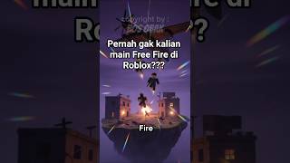 Free Fire versi Roblox #roblox #freefire #bosobak