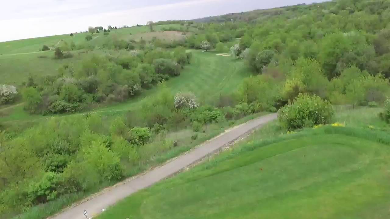 Deer Valley Golf Course Barneveld, Wi! I mowed the fairway, and flew