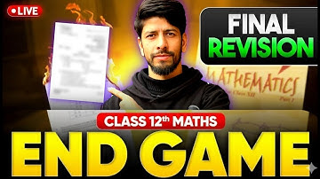 CLASS 12TH💥 MATHS COMPLETE MARATHON  || END GAME🔥 ||  JKBOSE 2025