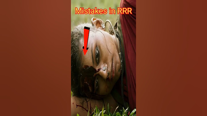 Mistakes in #RRR Tamil Full Movie