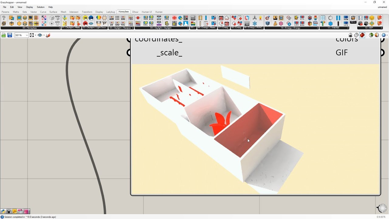 03 Daylight Simulation Using Honeybee: Material Definitions