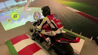 Scuola Motociclismo with Motorbike simulator, Simulateur moto, Simulador de moto Superbike screenshot 5