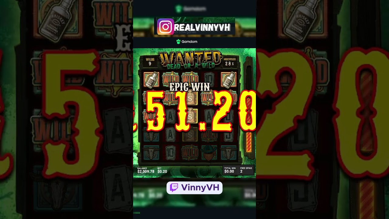 HUGE WIN ON WANTED DEAD MAN'S HAND