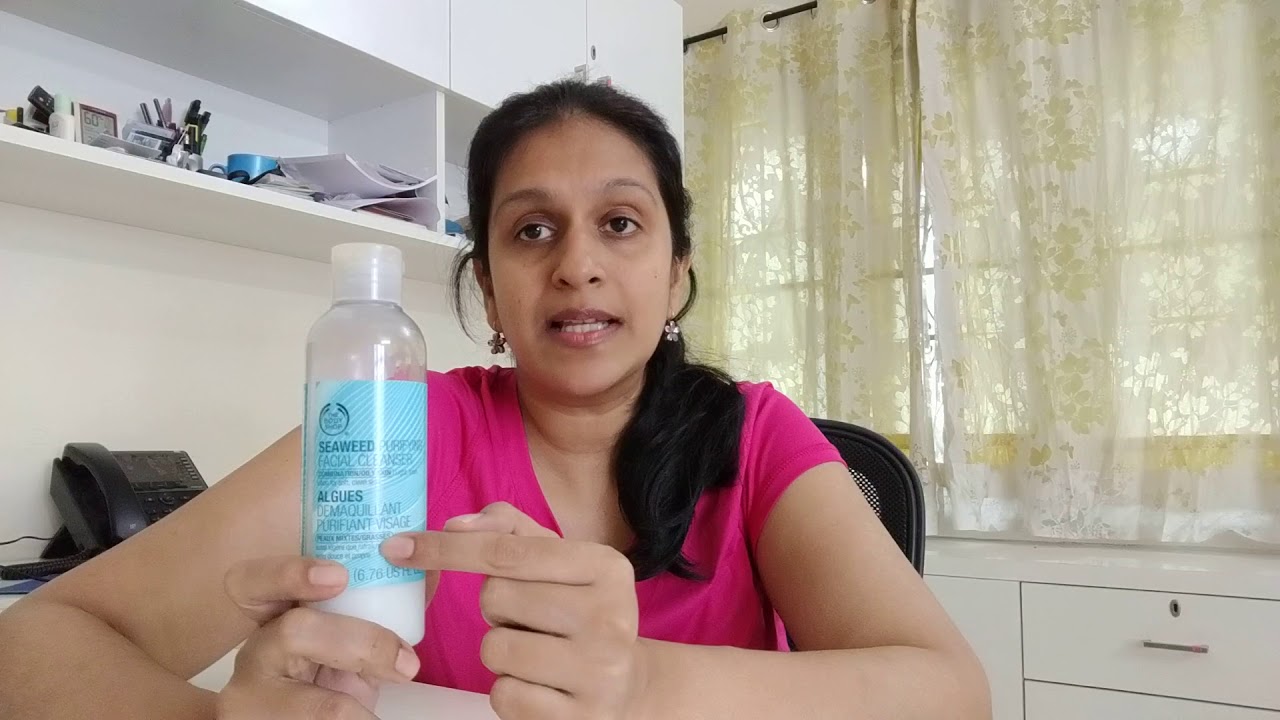 The Body ShopSeaweed Facial cleanser YouTube