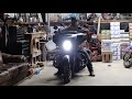 Testing the best motorcycle headlight / Vision x